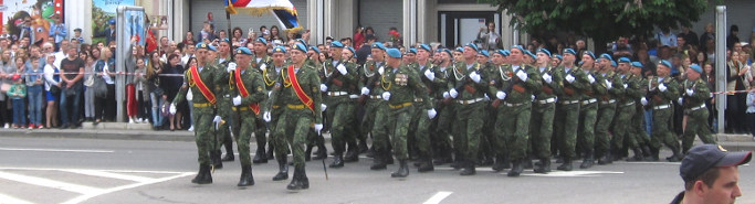 Парад в честь Дня Победы, г. Донецк, ул. Артема, 9 мая 2018 г.