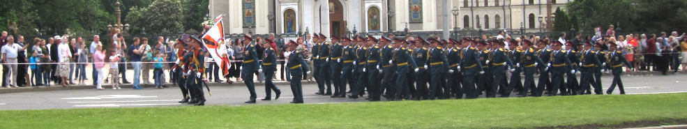 Парад в честь Дня Победы, г. Донецк, Соборная площадь, 9 мая 2018 г.