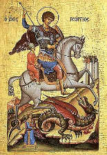 Святой Великомученик Георгий Победоносец. Чудо о змее